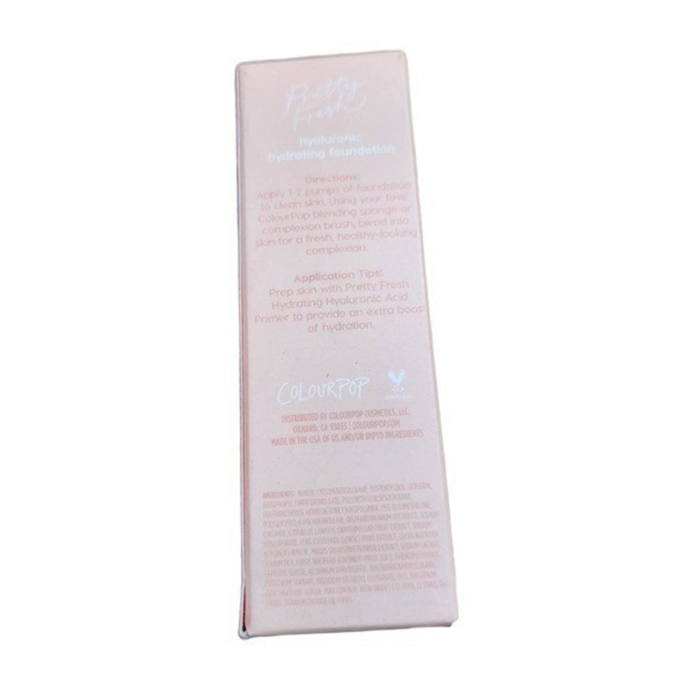 ColourPop Pretty Fresh Hydrating Foundation Medium Dark 120W 1oz Lot of 2 NIB - Picture 6 of 9